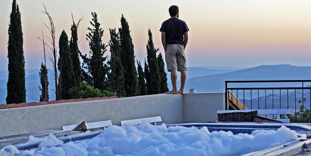 Roof Of The Galilee Villa Амирим Стая снимка